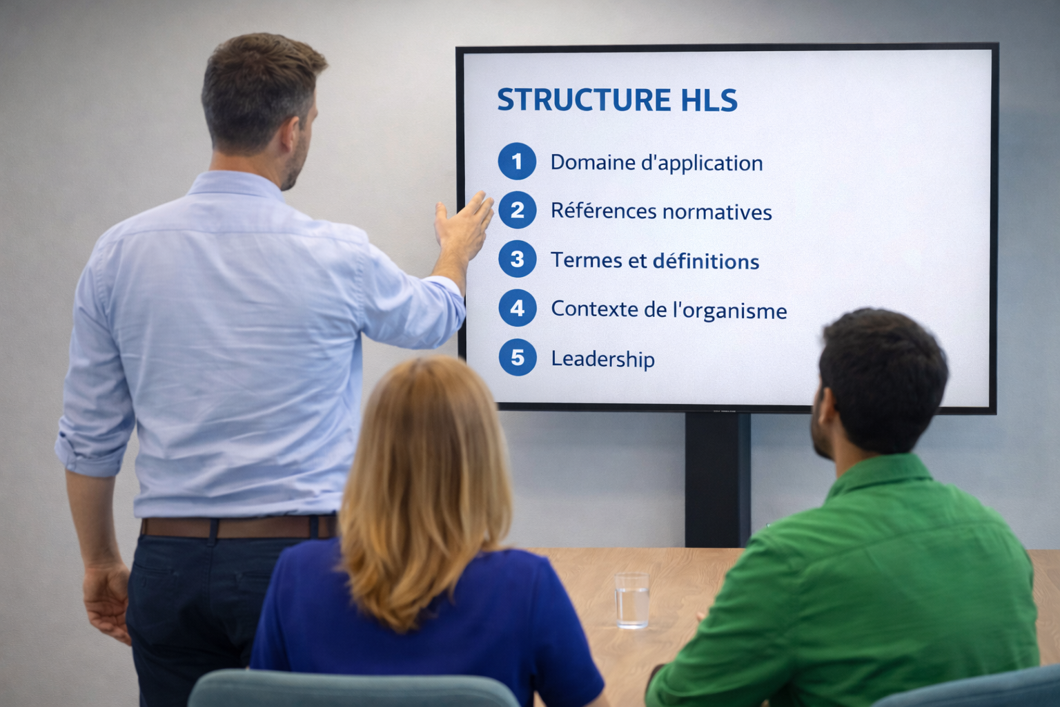 Formation aux normes ISO avec présentation de la structure HLS et du système de management