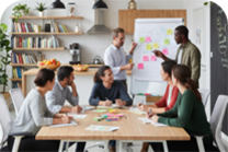 Atelier collaboratif en entreprise pour structurer une démarche RSE